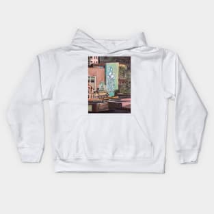 Rooftops, Hull, England Kids Hoodie